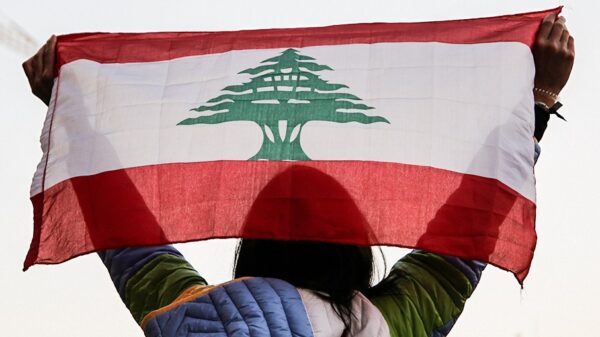 bandeira do Líbano